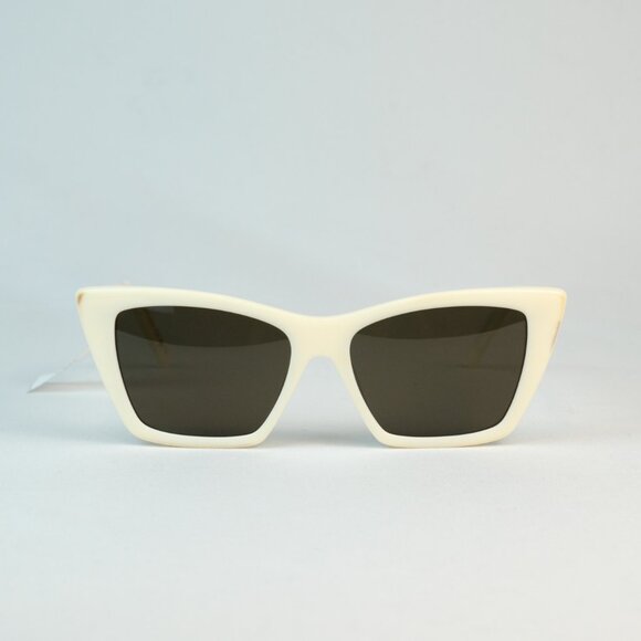 YSL Saint Laurent SL276 Mica Cateye Sunglasses, Ivory, 55mm - Picture 2 of 9